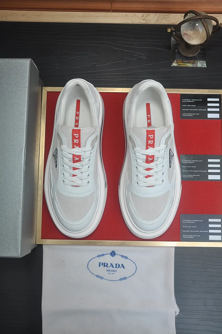 Men's shoes 💰580💶【PRADA】Top original, new season, high quality original goods, top imported calfskin with original imported glue, imported cowhide inside with original cowhide feet, original outsole! Quality guaranteed! Code 38-45 (45 customized)